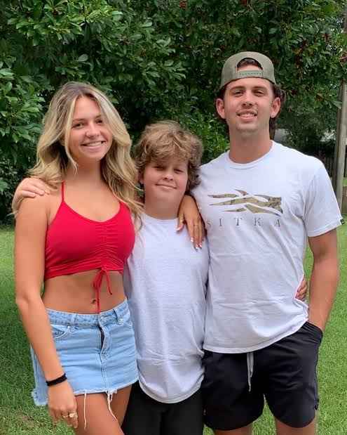 YouTube Creator, Sadie Crowell, with her two brothers, Wyatt and Cooper Crowell.