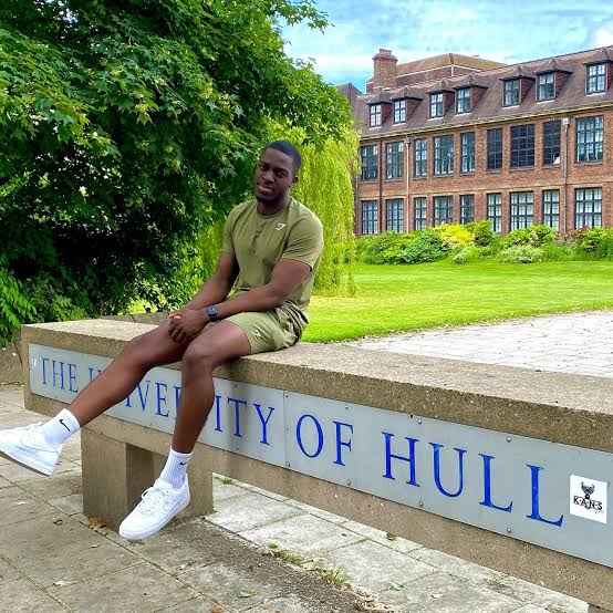 London-based TikTok Creator, YourBoyMoyo, at The University of Hull.