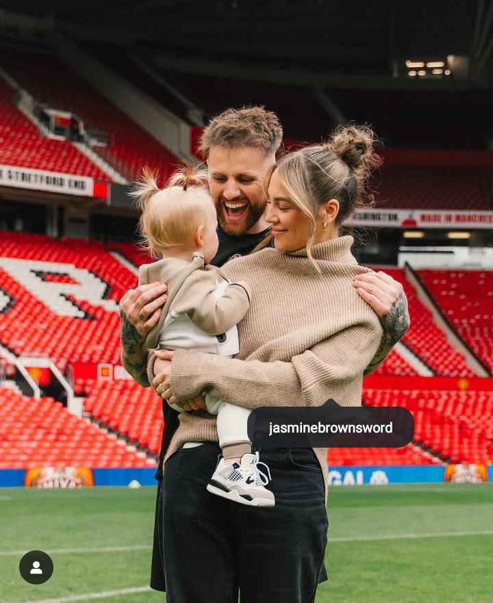 Image - Kristen Hanby with his girlfriend, Jasmine Brownsword, and their daughter, Emie Blu Hanby. (Source: @KristenHanby / Instagram). 