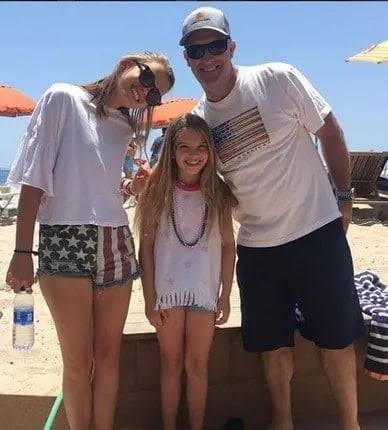 Image - Young Mia Talerico in a family photo with her parents, Chris and Claire Talerico. 