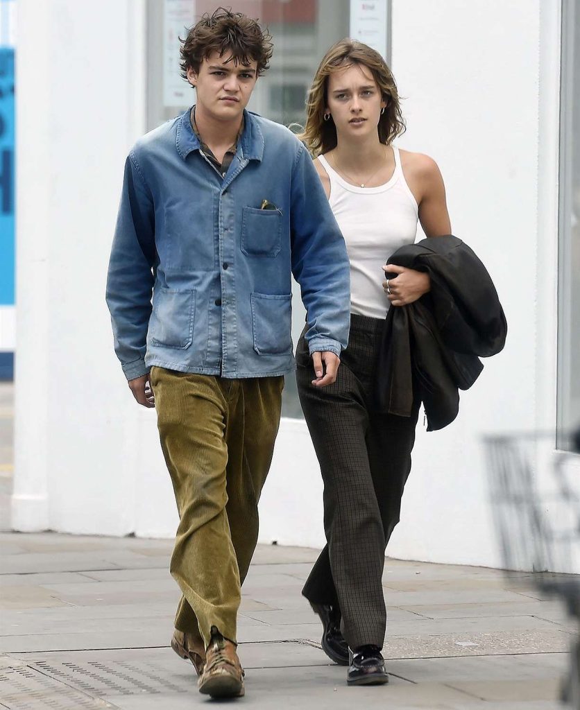 Image - Camille Jansen and her boyfriend, Jack Depp, strolling the streets of U.K. 