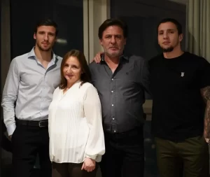 Image - Ruben Dias in a family picture with his older brother, Ivan Dias, and parents, Joao Dias and Mrs. Dias (nee dos Santos Gato Alves).