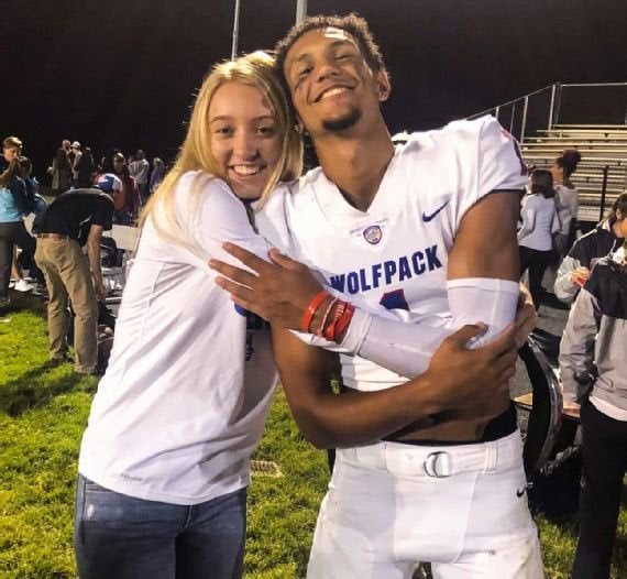 Image - Jalen Suggs in a cute lil photo with his female childhood best friend, Paige Bueckers. 