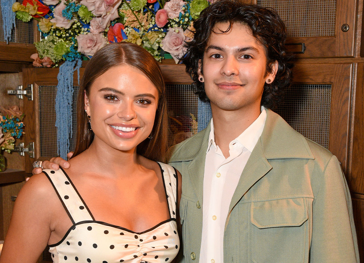 Image - Xolo Maridueña in a cute lil photo with his girlfriend, Hannah Kepple, before their break up. 