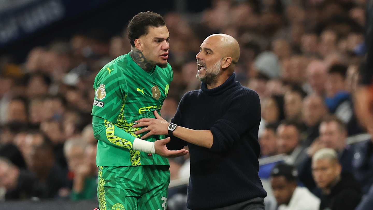 Guardiola reveals how Man City’s Ederson reacted after being surprisingly dropped vs Liverpool… Plus, his future at City in coming games