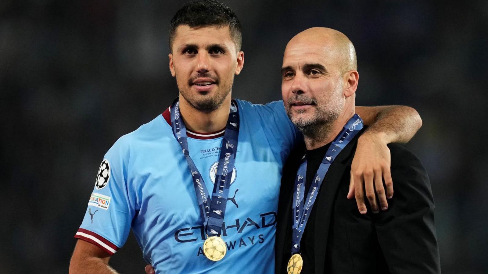 Man City sent 'clear message' on Rodri replacement as Guardiola faces contract issues with host club